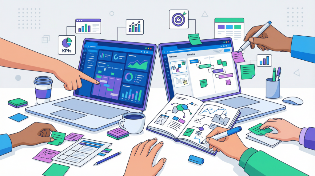 Planificación de estrategia digital para empresas